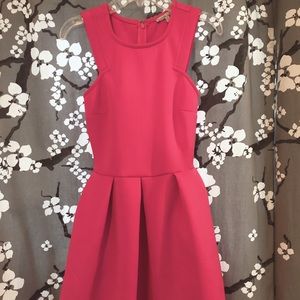Fit and flare mini dress